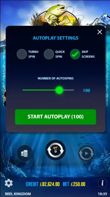 Autoplay settings