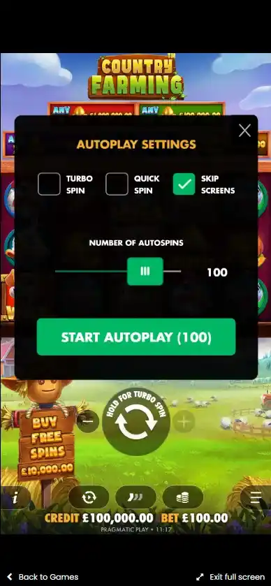 Setting autoplay