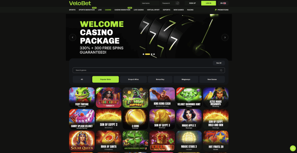 Slot Games Velobet