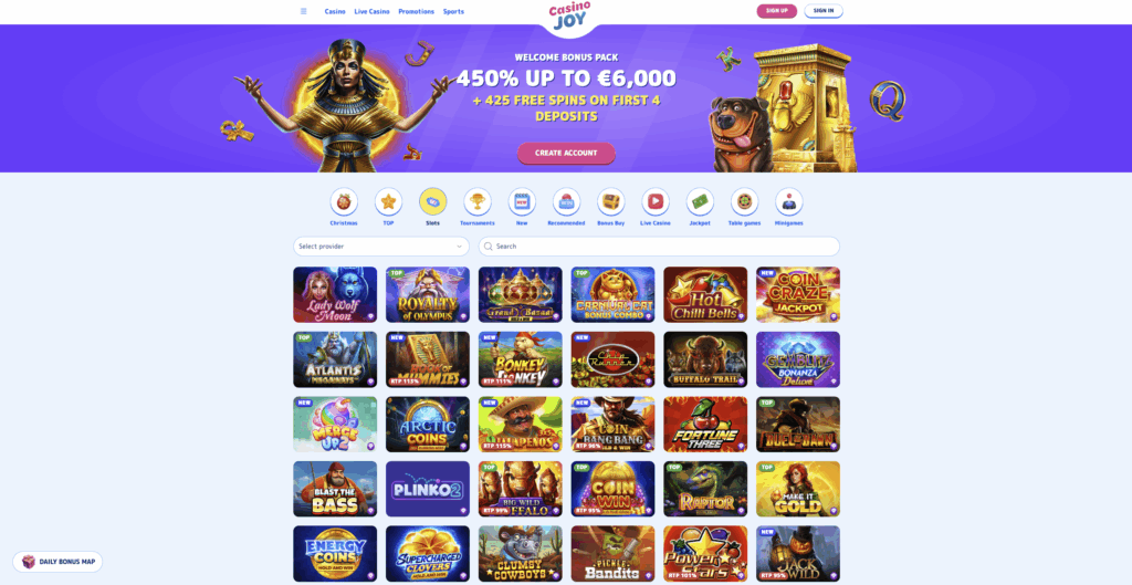 Slot Games joy casino